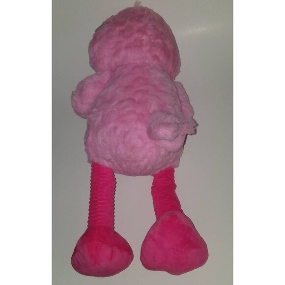 Occasions Pink Flamingo Plush Stuffed Animal Toy Bird Lovey Big Eyes w/Tag - Picture 6 of 9
